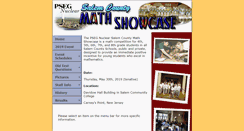 Desktop Screenshot of mathshowcase.info